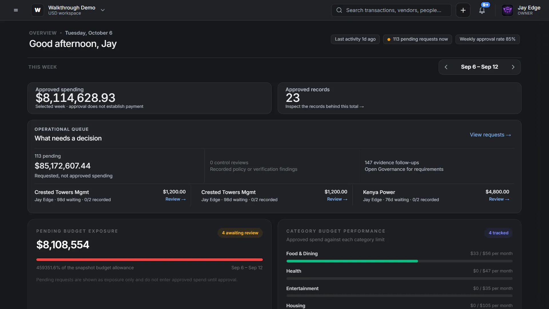 Transify — Financial Governance Platform gallery image