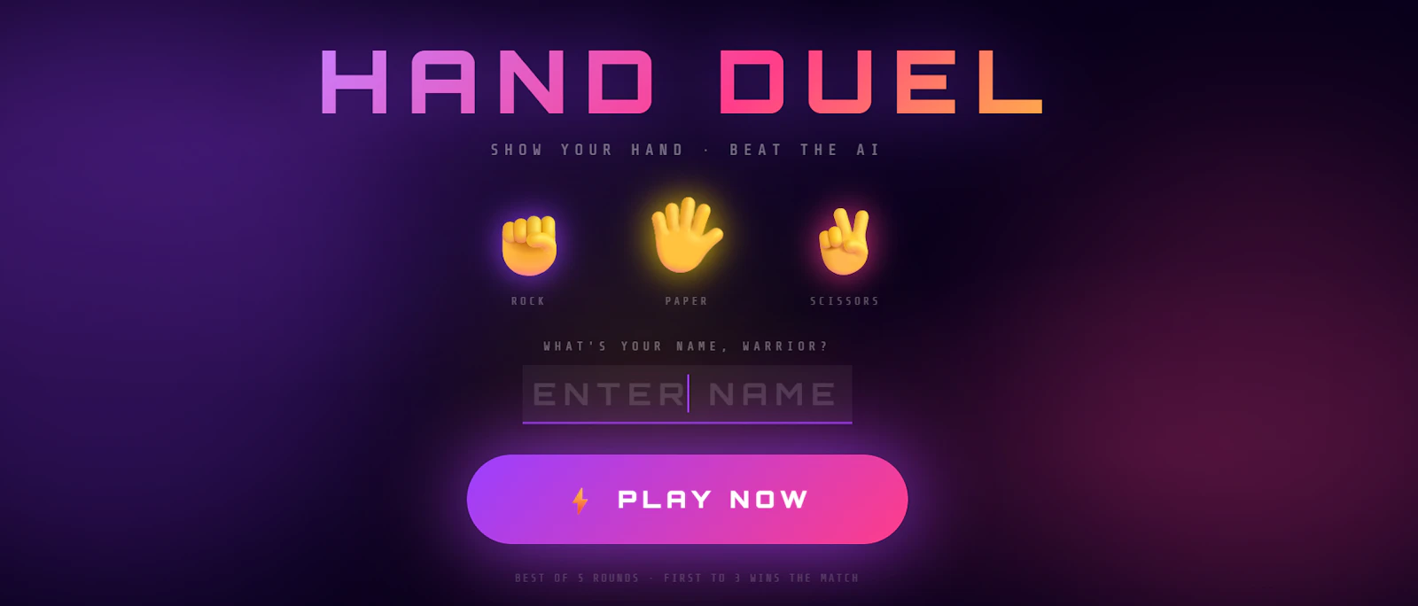 HAND DUEL screenshot 1