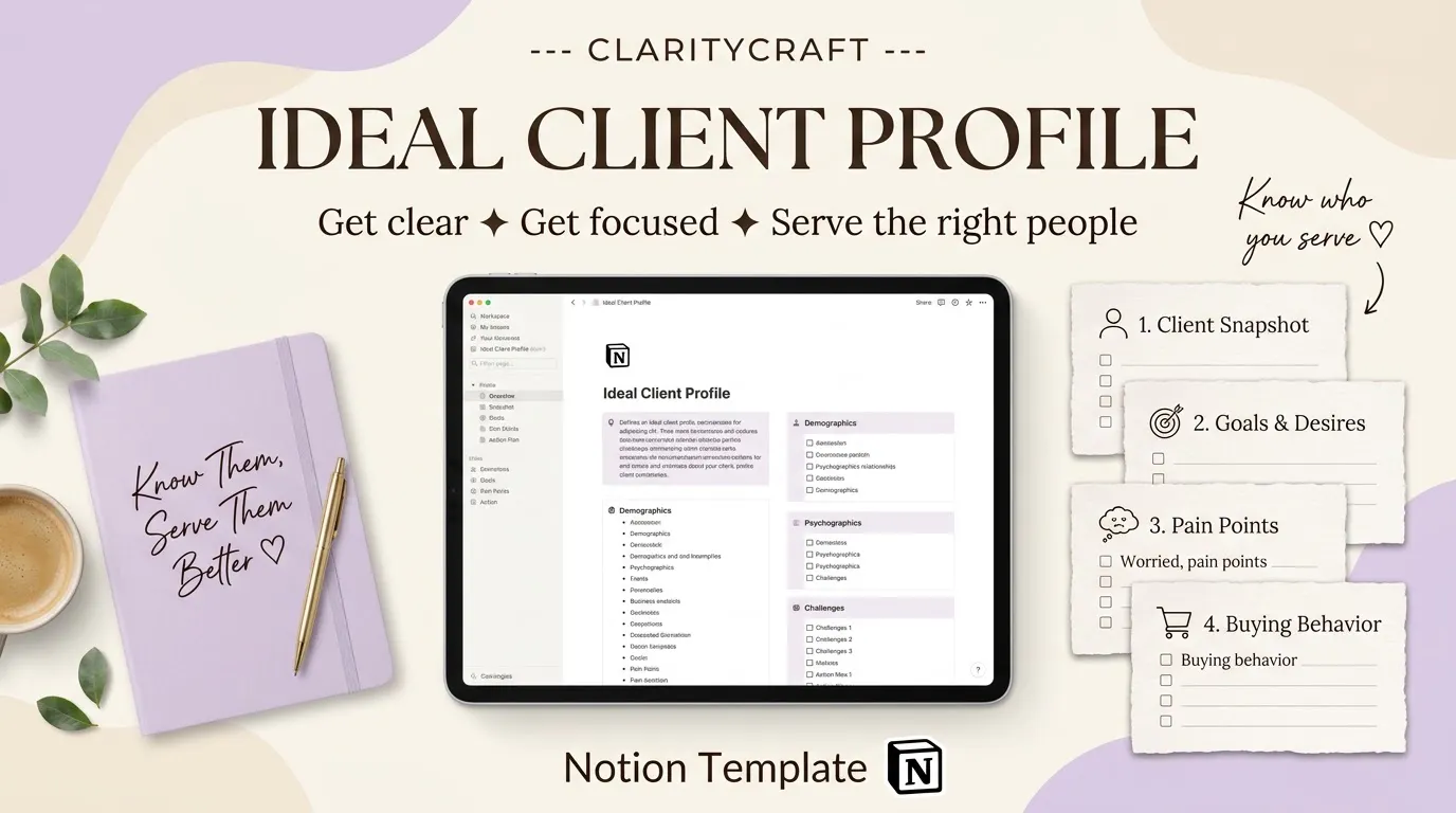 ClarityCraft–Ideal Client Bundle gallery image