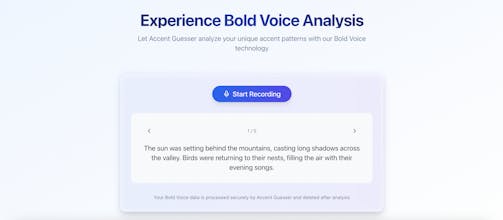 Accent Guesser gallery image