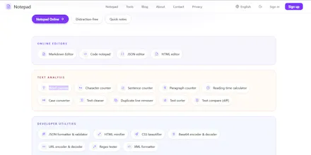 Notepad Online gallery image