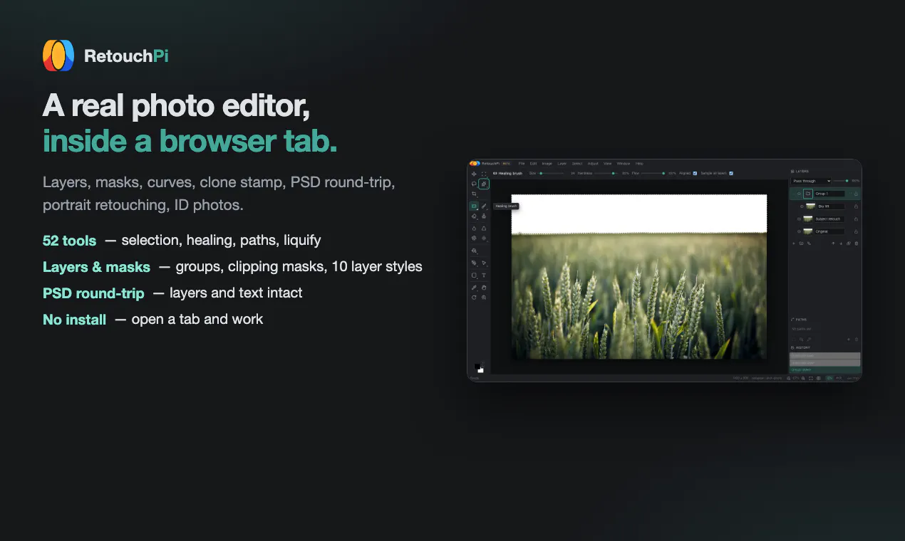 RetouchPi gallery image