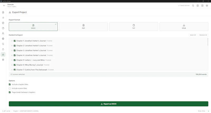 LaoTzu Writer Studio screenshot 12