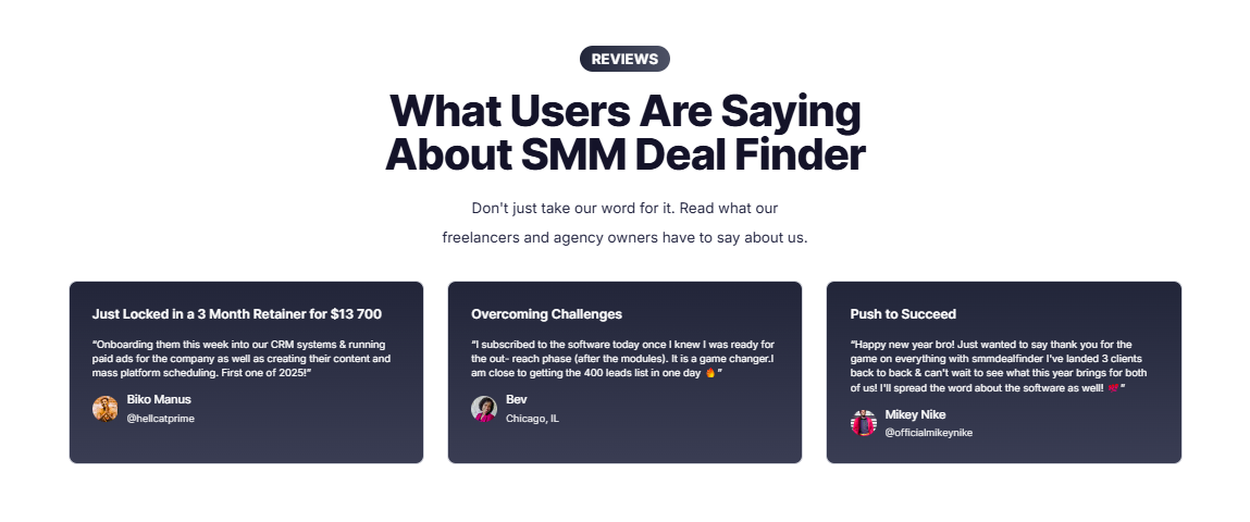 SMM Deal Finder media 3
