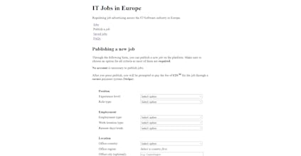 itjobsineurope.eu gallery image