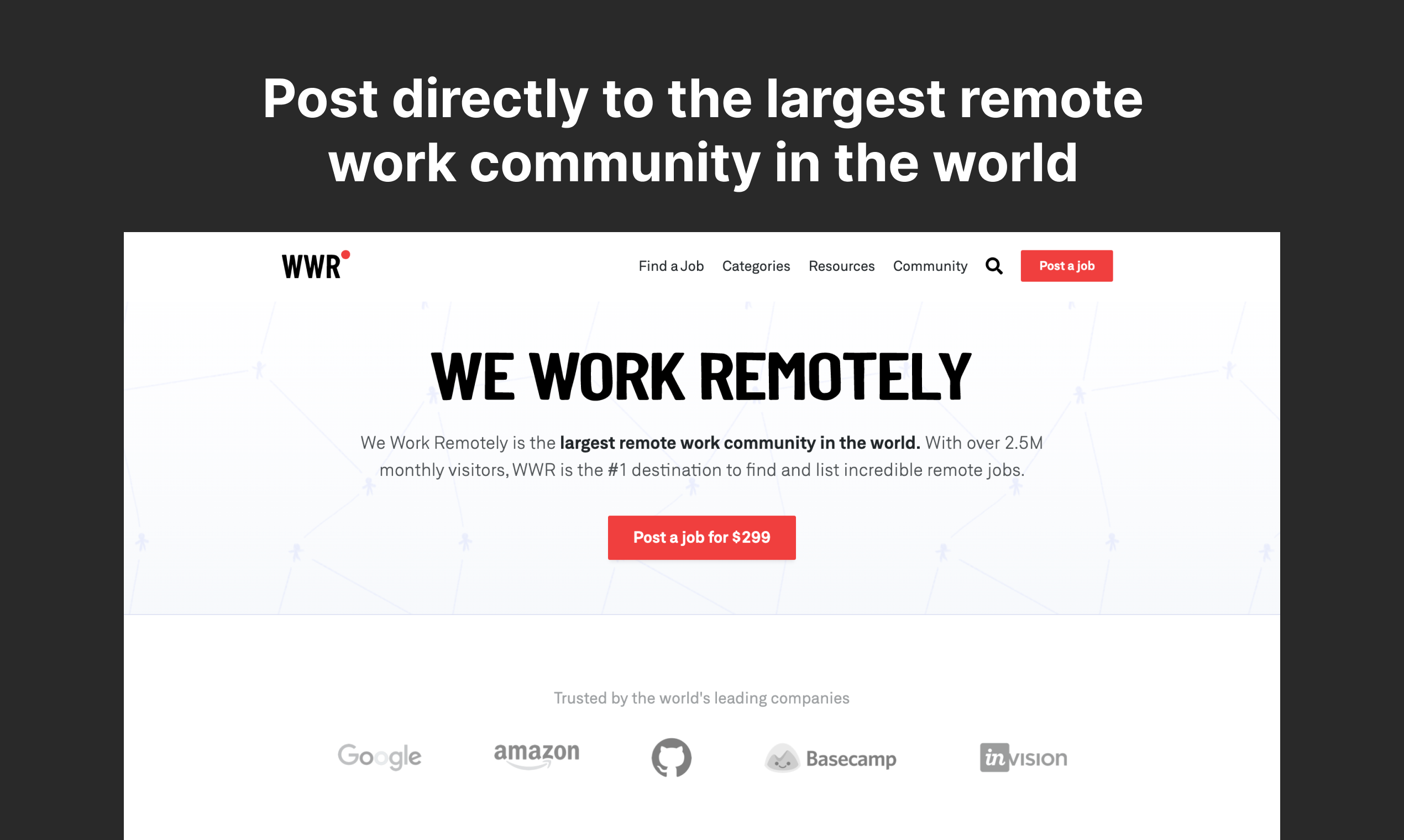 Wrk + We Work Remotely gallery image