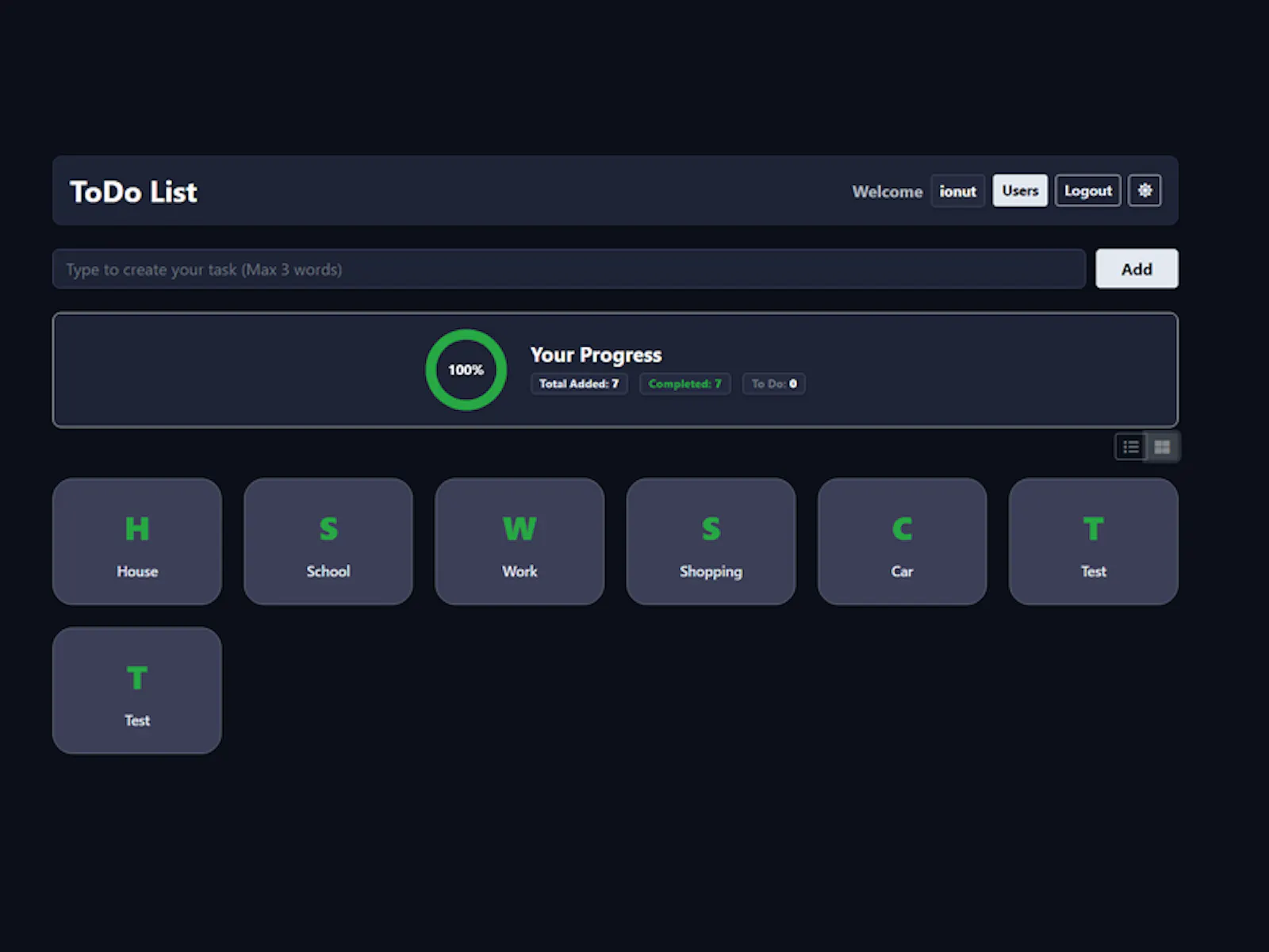 My ToDo List screenshot 1