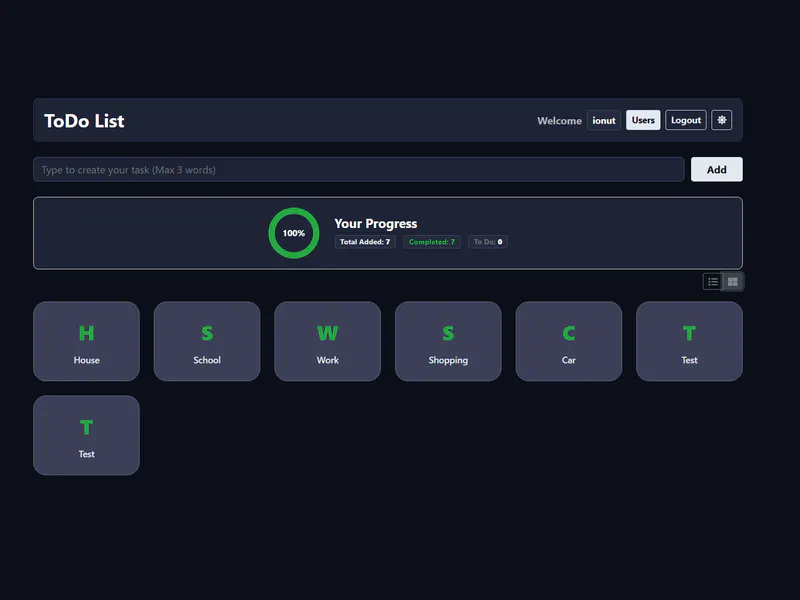 My ToDo List screenshot 1