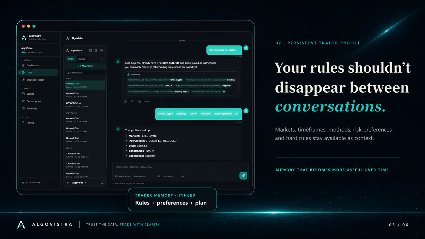 AlgoVistra screenshot