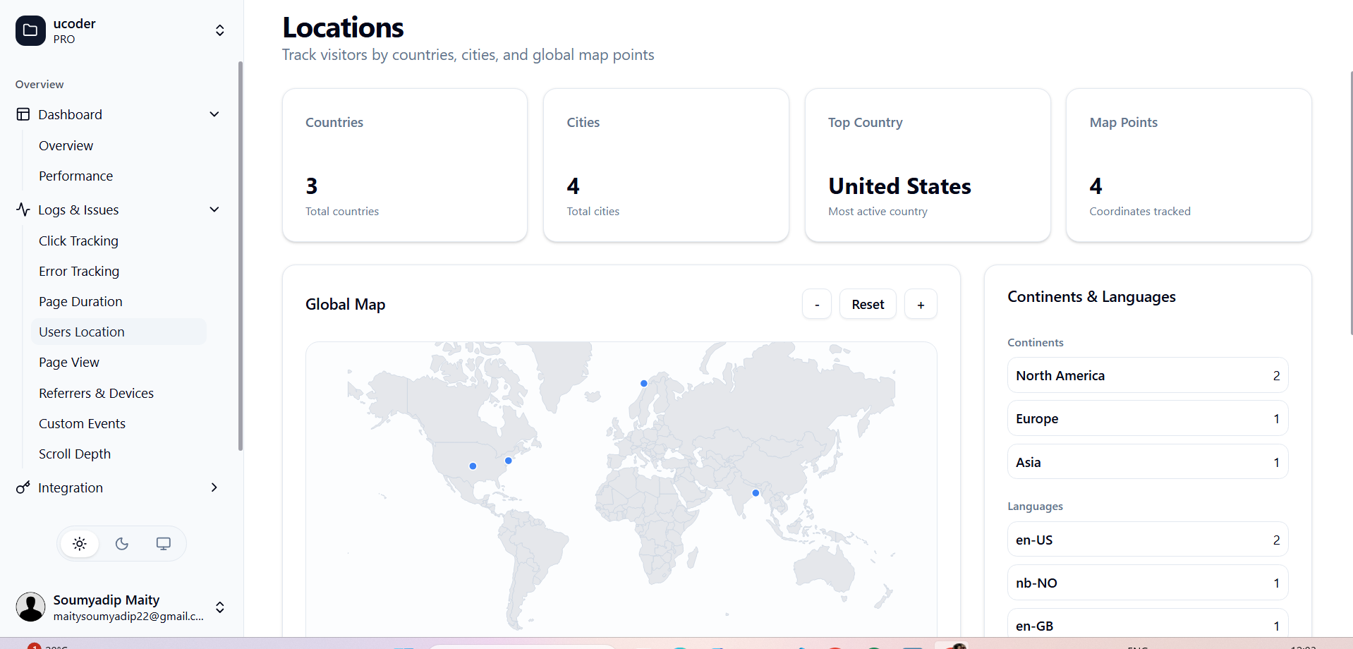 Ucoder Insight - Screenshot 4 showing product features and functionality