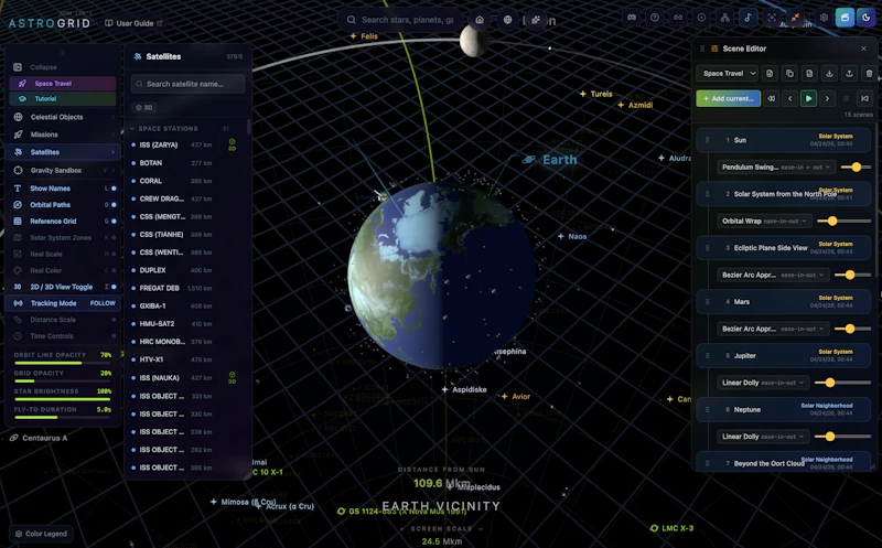 AstroGrid screenshot 2