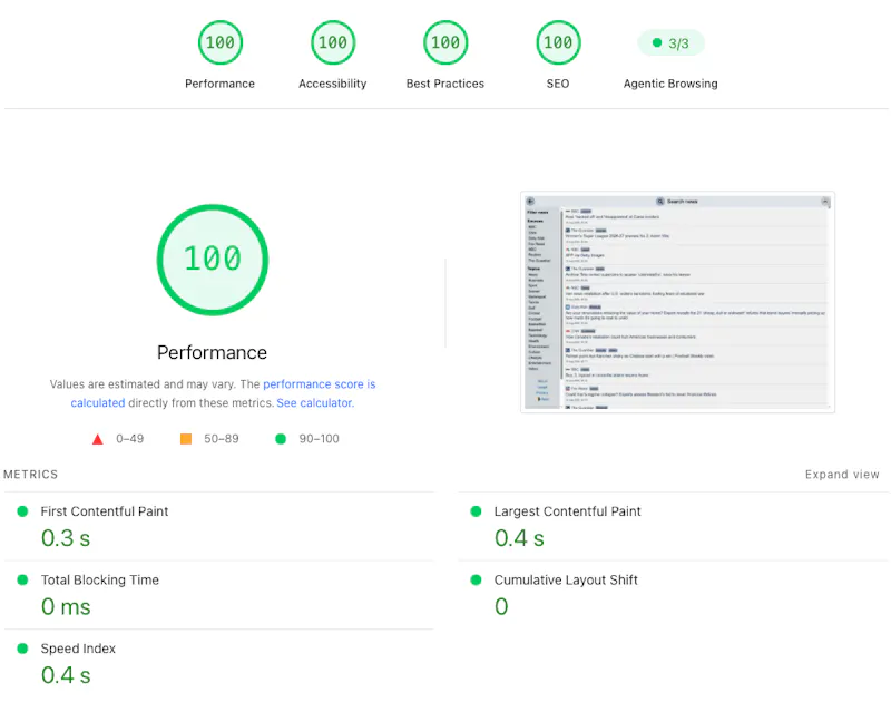 Sift your news with Newssieve screenshot 4