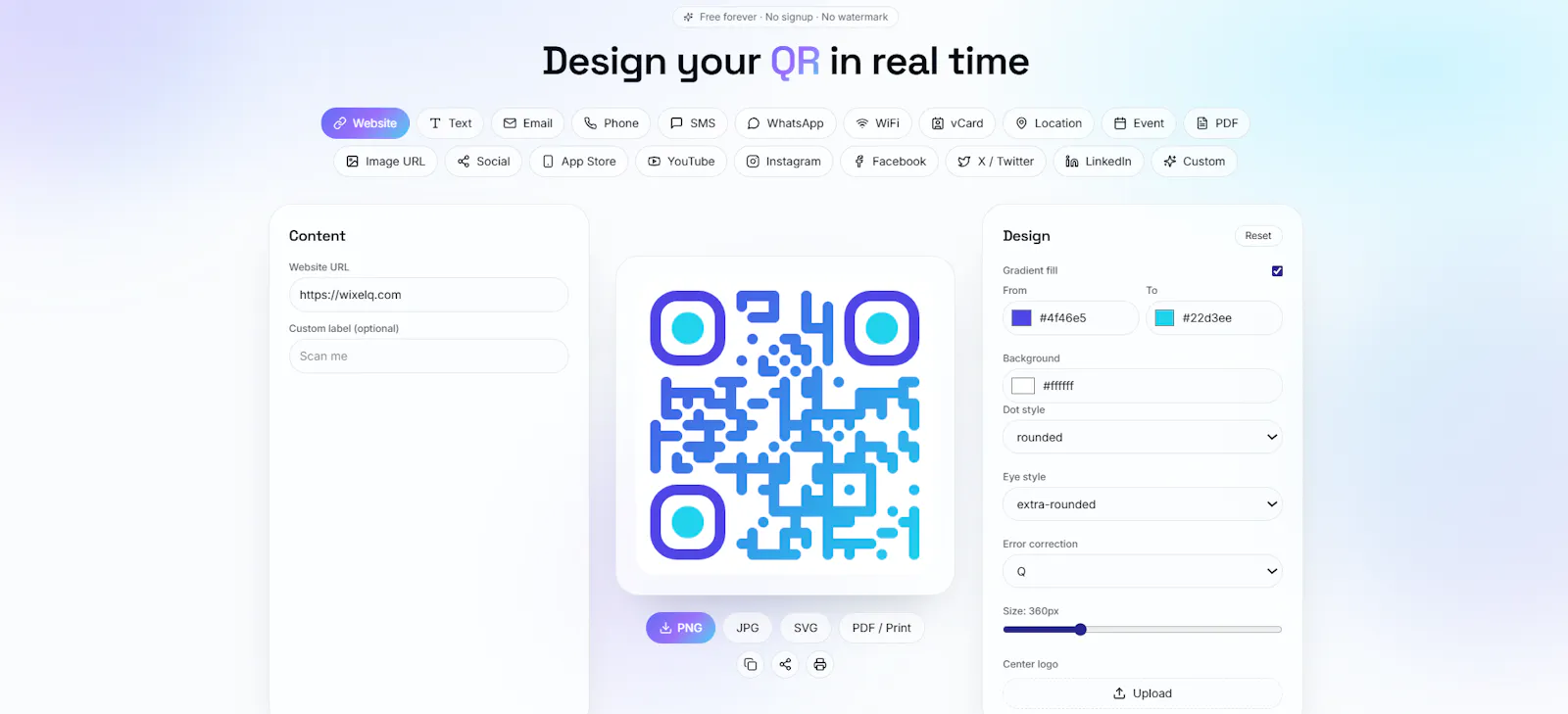 WixelQ screenshot 1