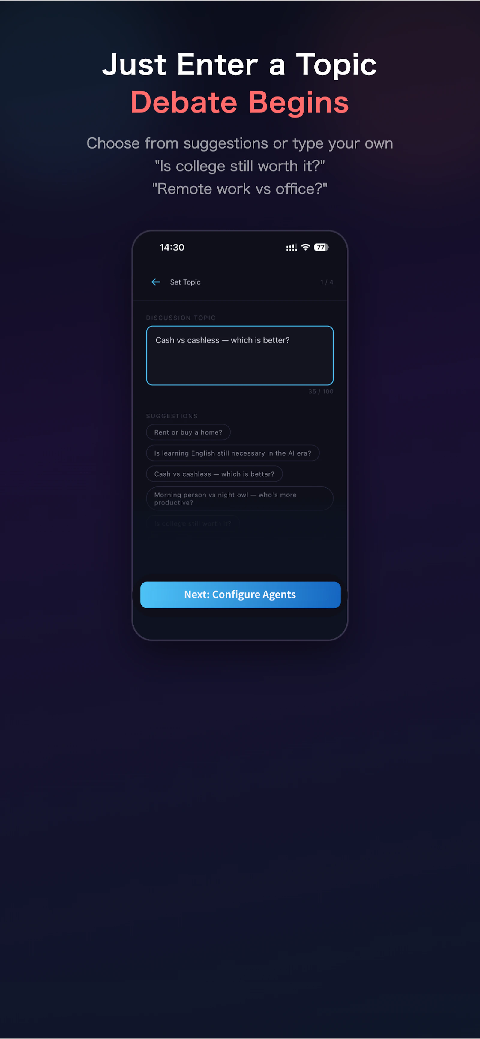 DeVS - AI discussion screenshot 5