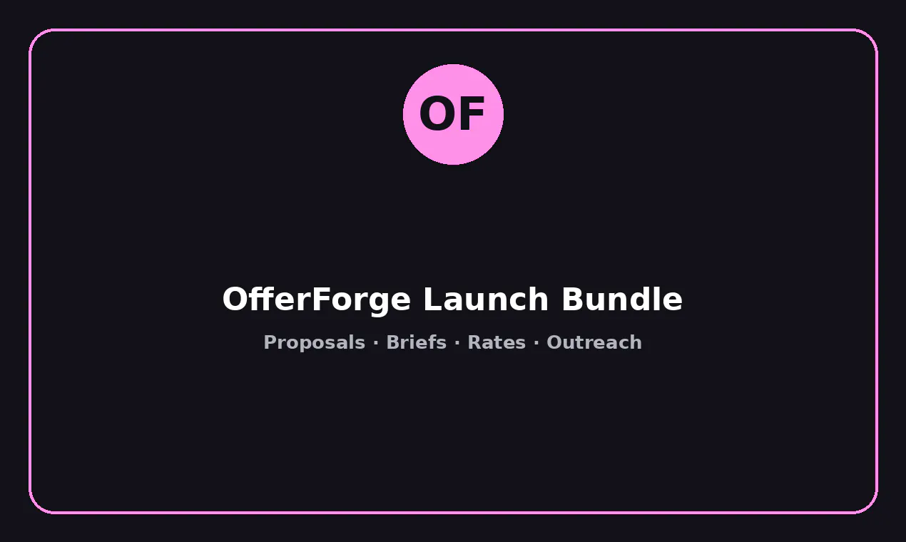 OfferForge Launch Bundle gallery image