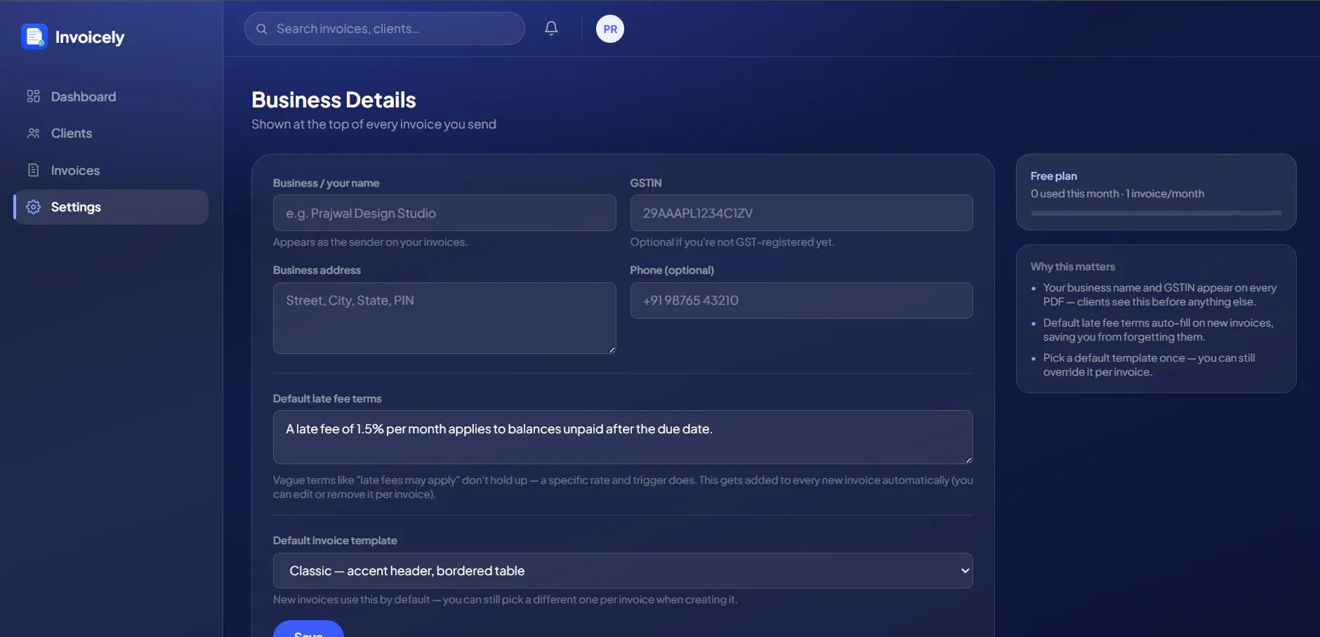 Invoicely — Simple GST Invoicing gallery image