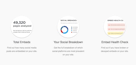 Social Media Embed Report Tool gallery image