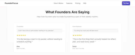 FounderFocus gallery image
