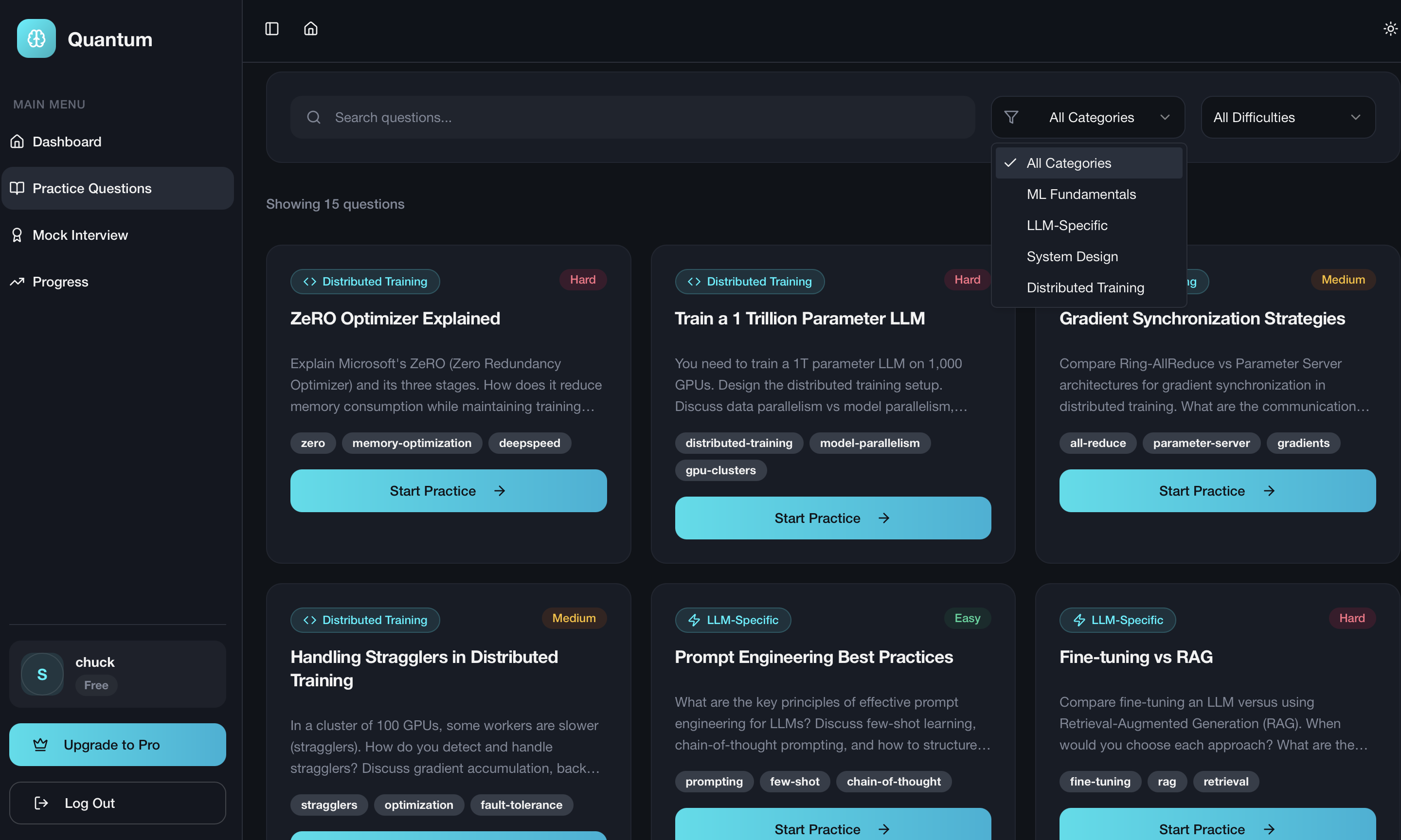 Quantum - Main product screenshot demonstrating key features and user interface