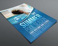 Swimming Pool Flyer Template media 3
