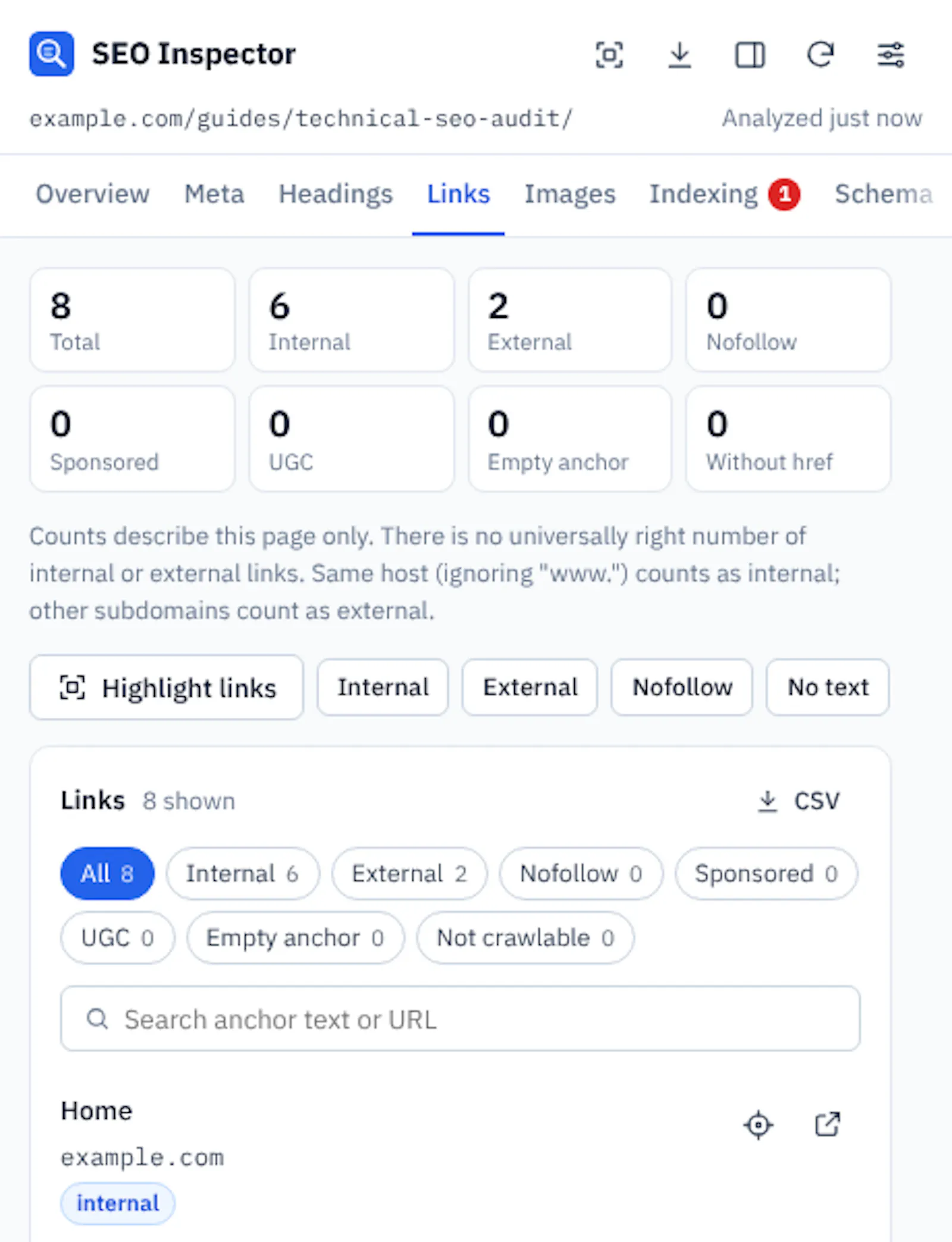 SEO Inspector screenshot 6
