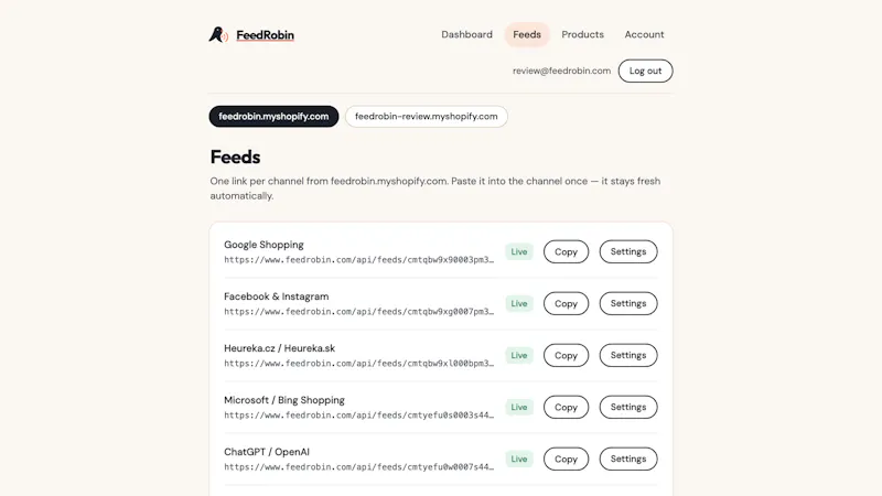 FeedRobin screenshot 4