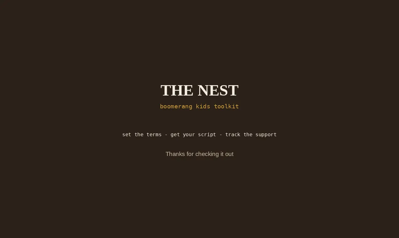 The Nest-Boomerang Kids Money Boundaries gallery image