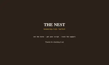 The Nest-Boomerang Kids Money Boundaries gallery image