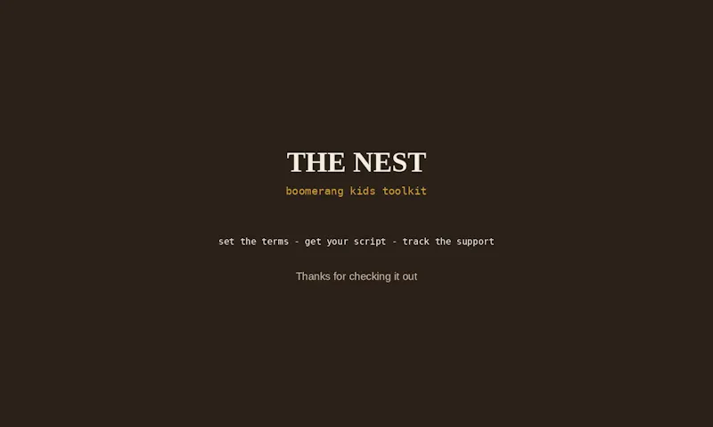 The Nest-Boomerang Kids Money Boundaries screenshot 8