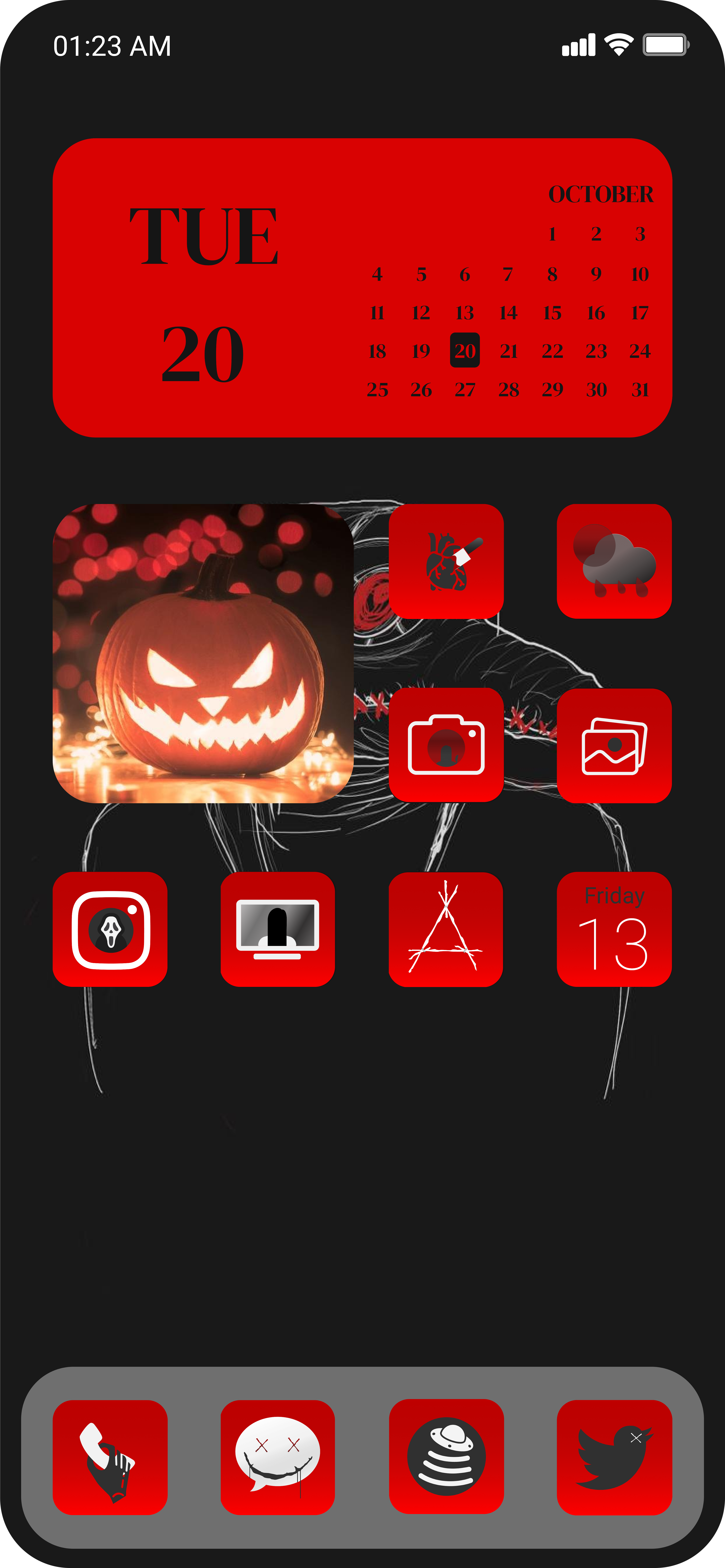 Spooky Ios14 Icons for Halloween gallery image