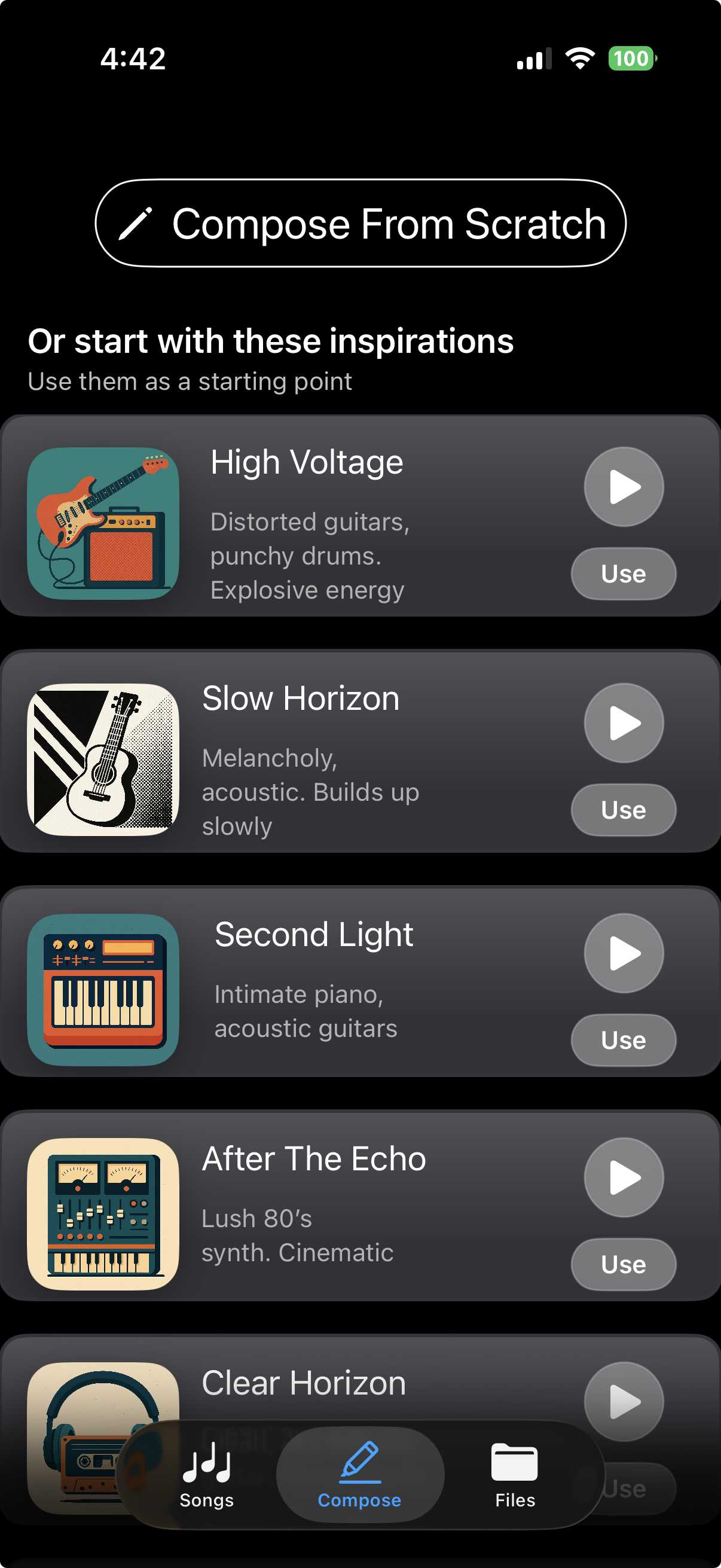 Demo Tapes, Write a Song gallery image