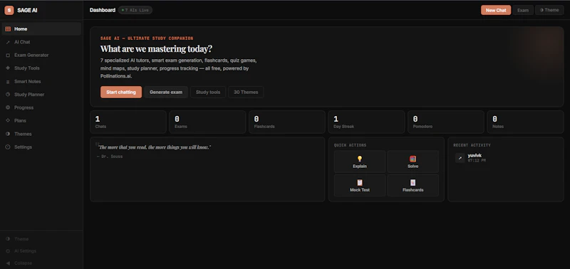 Sage - Your Tutor screenshot 2