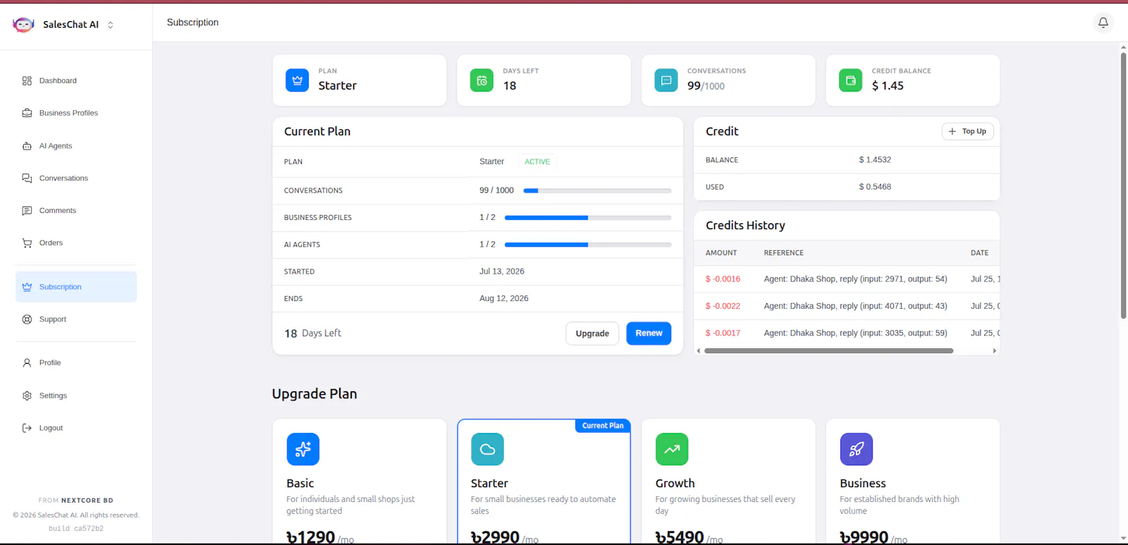 SalesChat AI screenshot 10