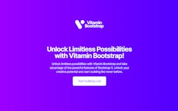 Vitamin Bootstrap media 3