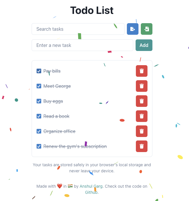 Minimalistic To-Do App media 2