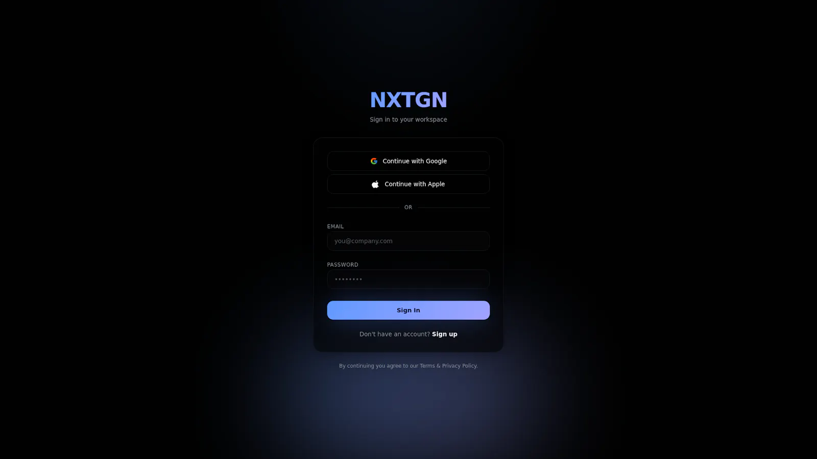 NXTGN screenshot 1