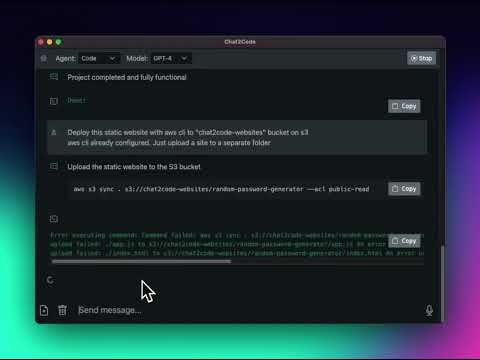 Chat2Code - Autopilot Coding & Easy BI gallery image