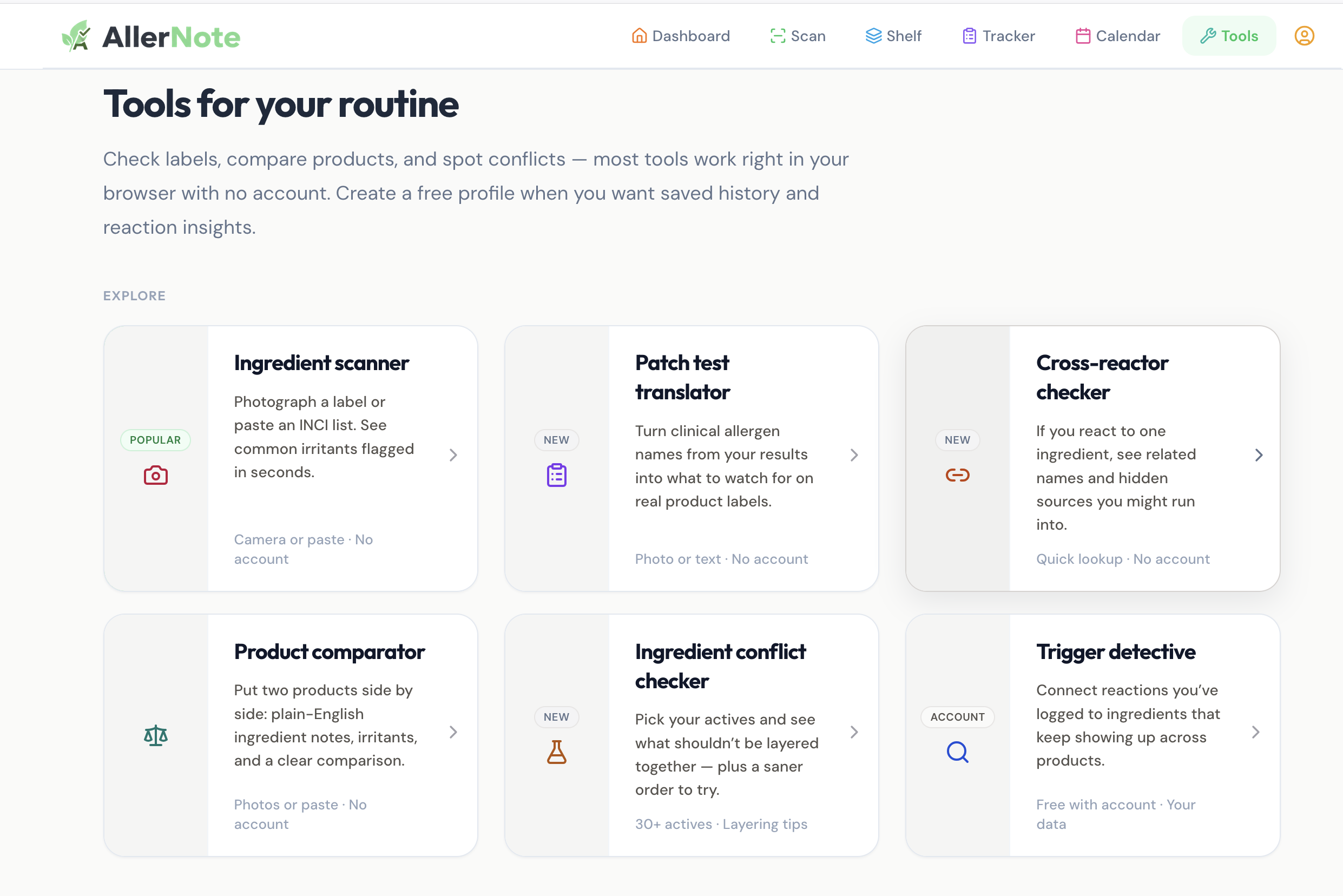 AllerNote gallery image