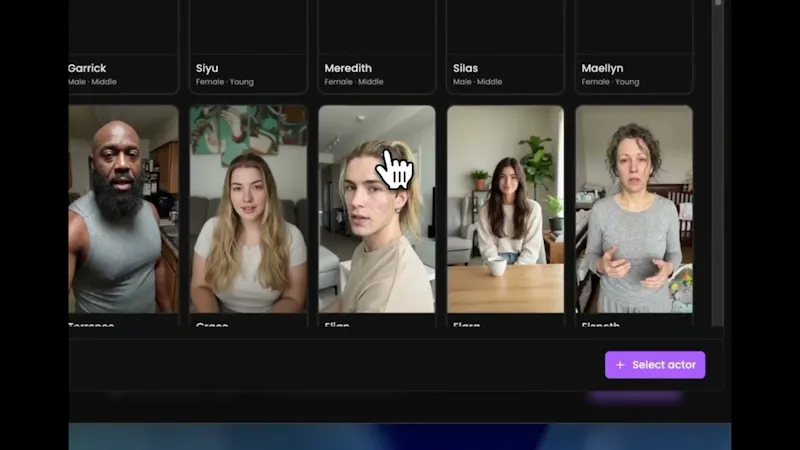 AI UGC Ads screenshot 1 (video preview)