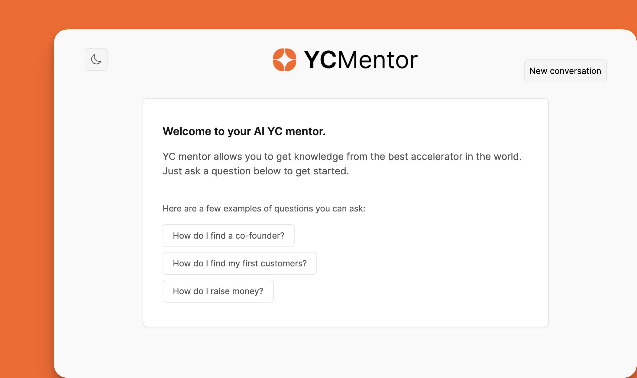 YC 멘토 - Ycombinator 지식을 가진 AI 멘토링 미디어 2