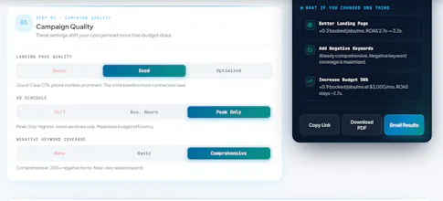 Google Ads Calculator For Contractors gallery image