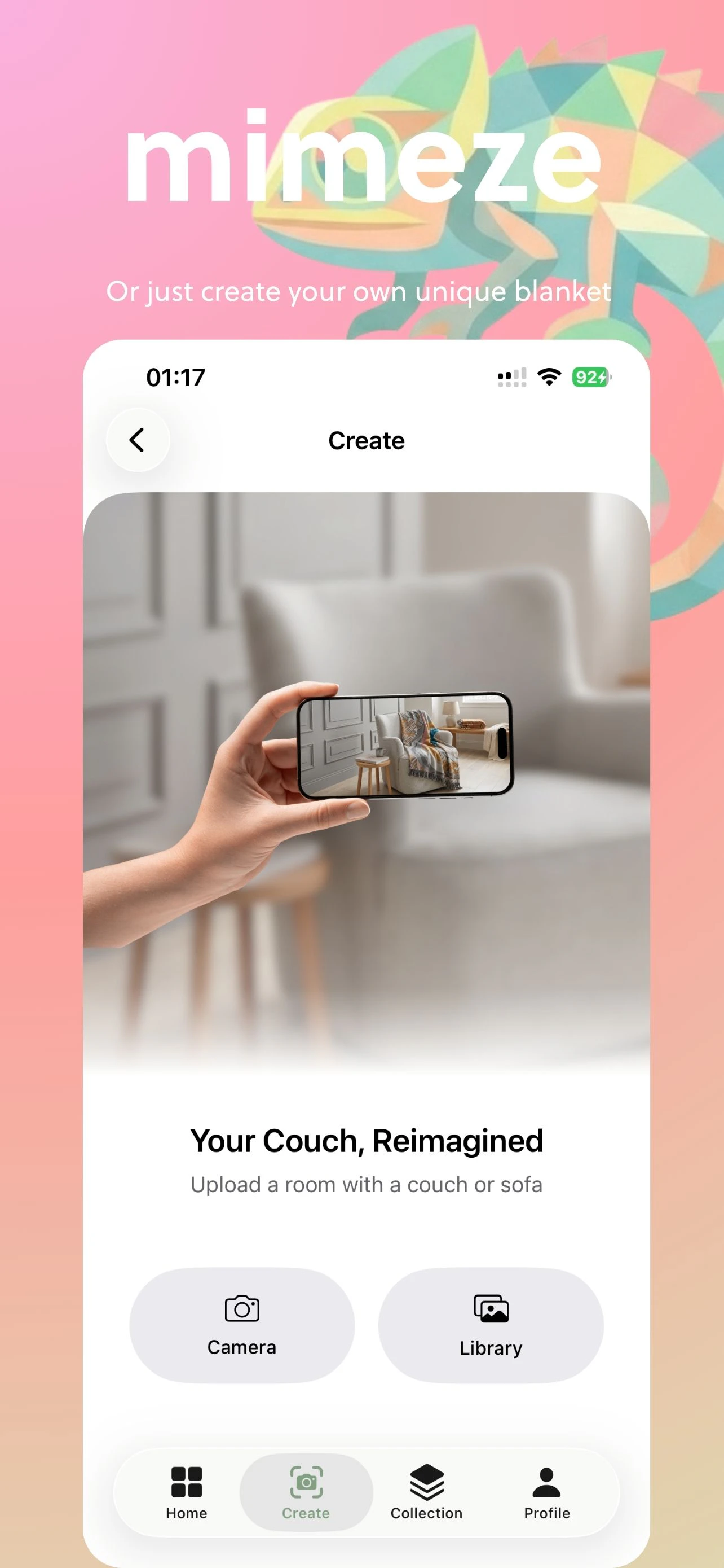 mimeze — Wall Art, Made for Your Space. screenshot 3