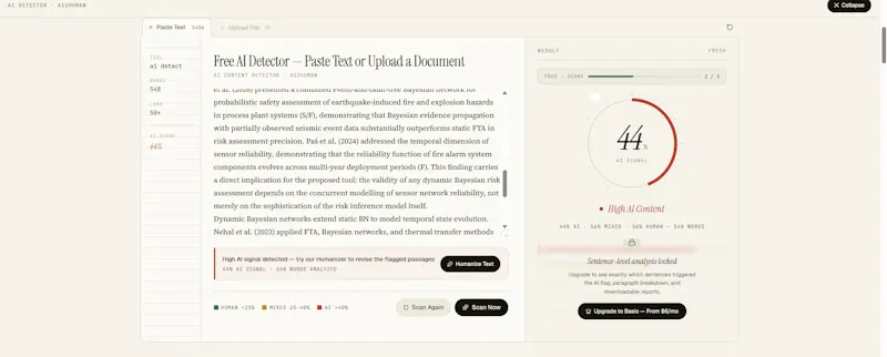 AI text Detector screenshot 3