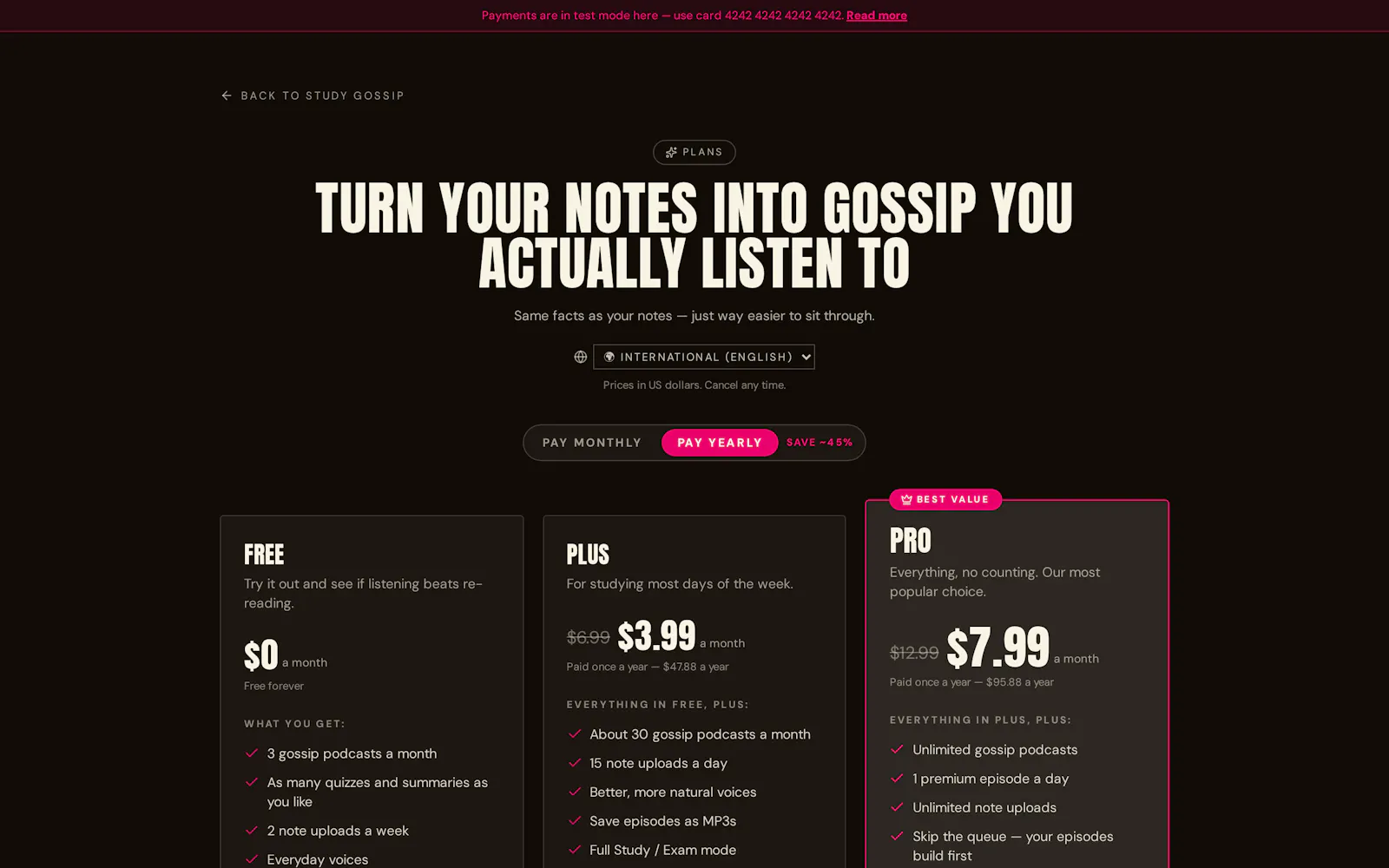 Study Gossip screenshot 11