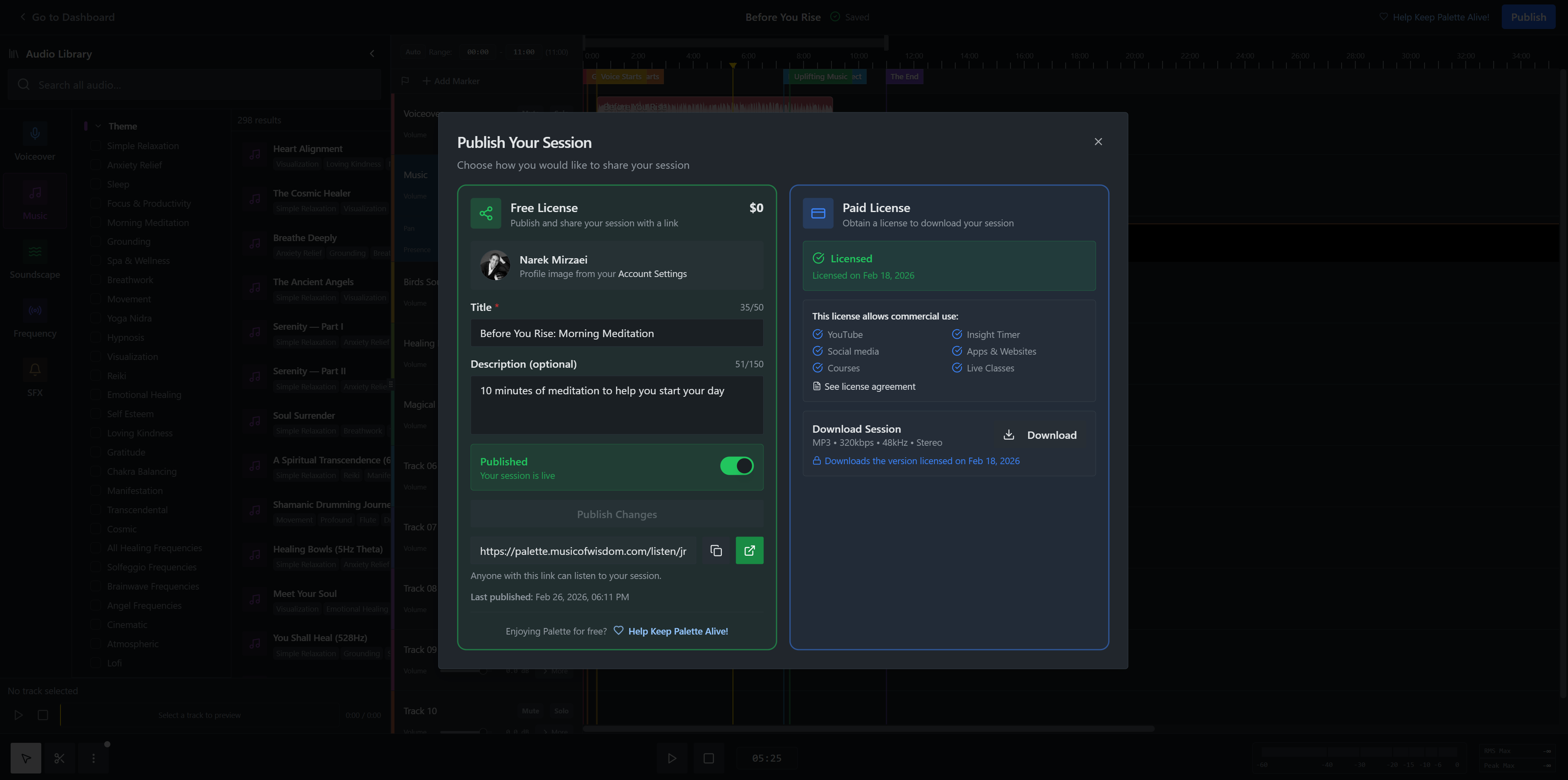 Palette by Music Of Wisdom media 7