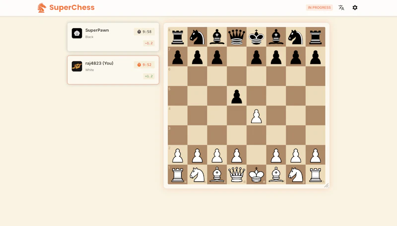 SuperChess - Play Chess Online screenshot 2