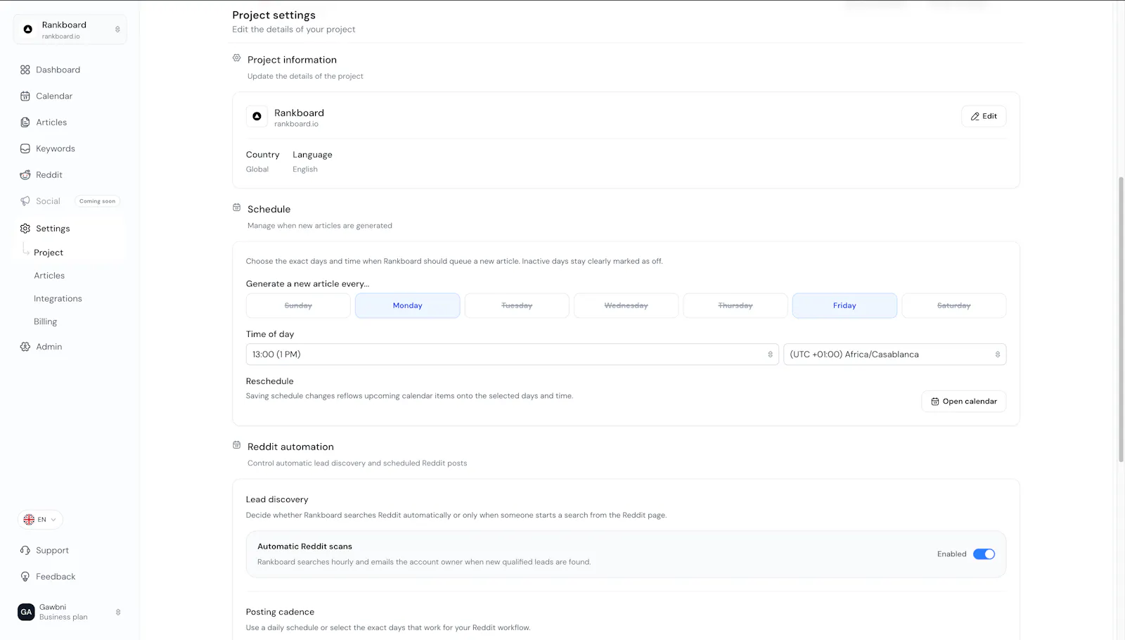 Rankboard screenshot 4