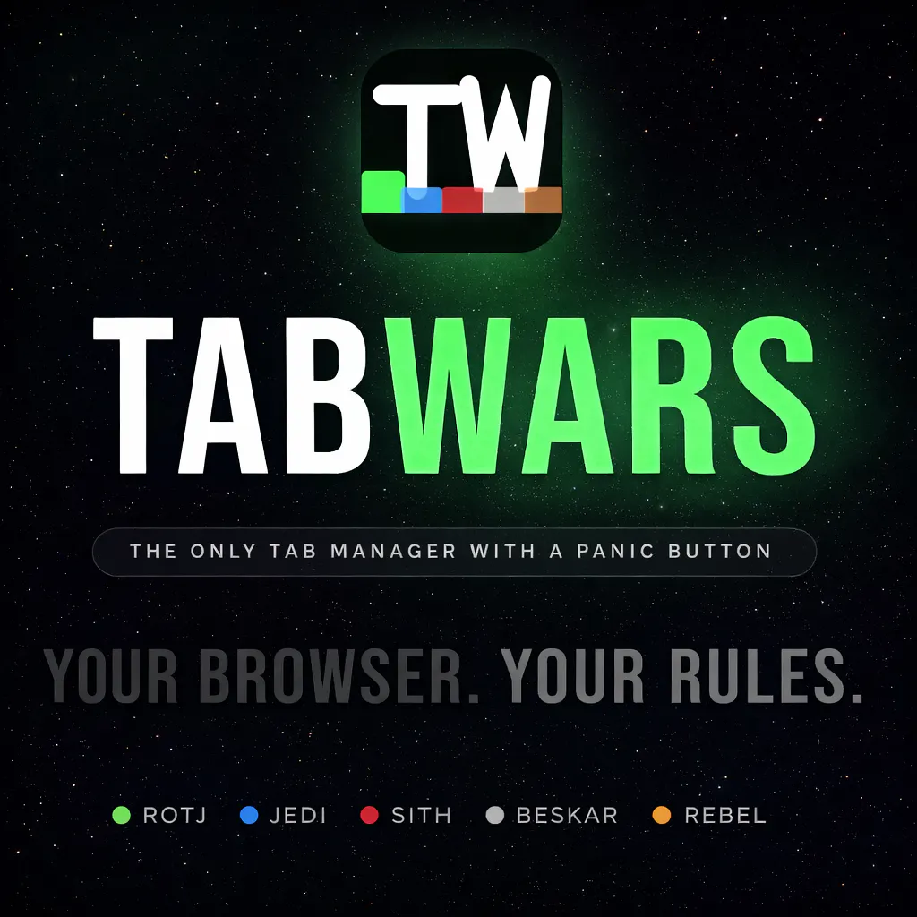 TabWars — Panic Button 项目横幅