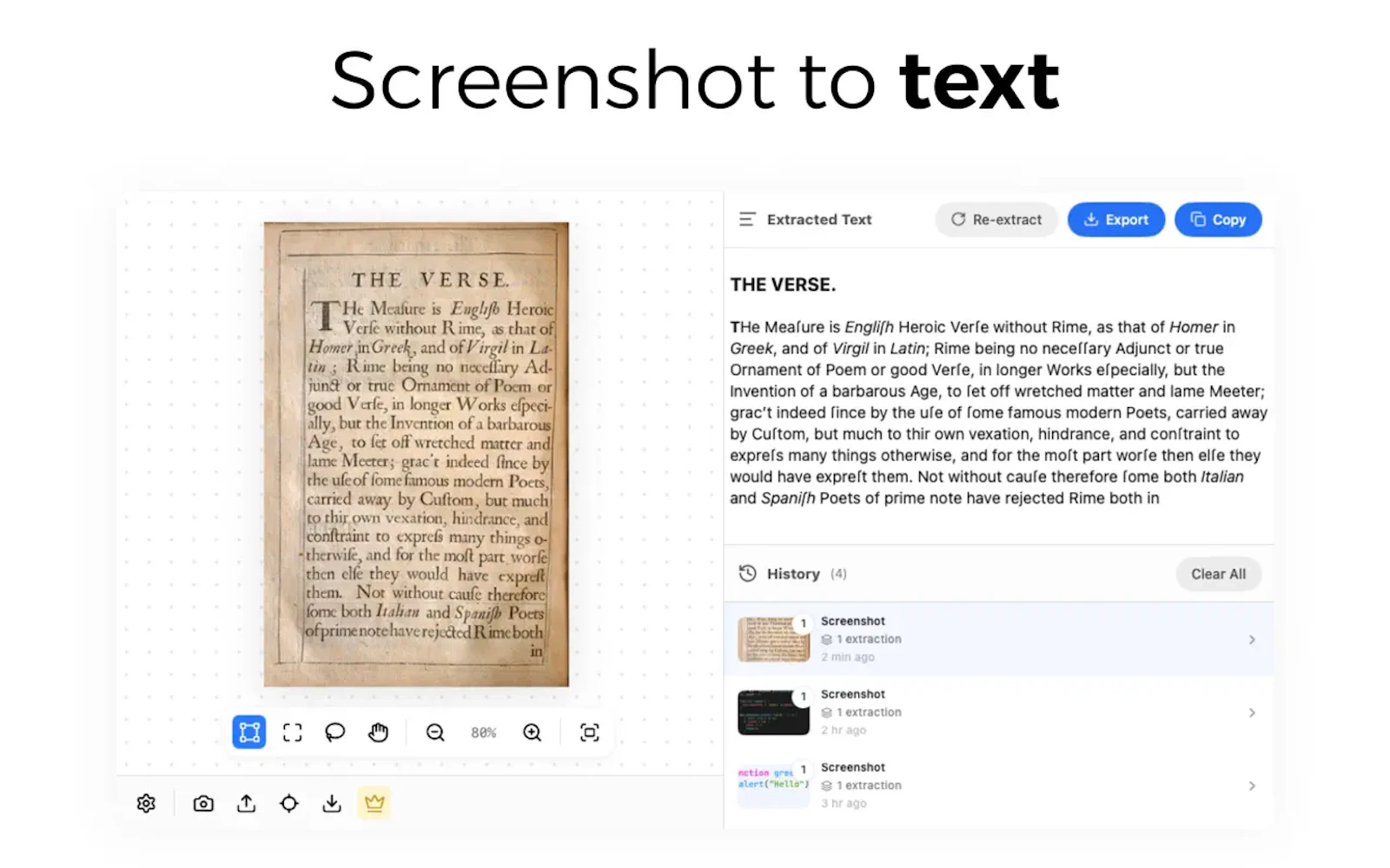 Screen Copy - Image to Text screenshot 5