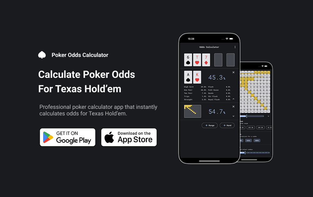 ポーカーオッズ計算機 - Texas Hold'em Odds＆Equity Calculatorアプリメディア2